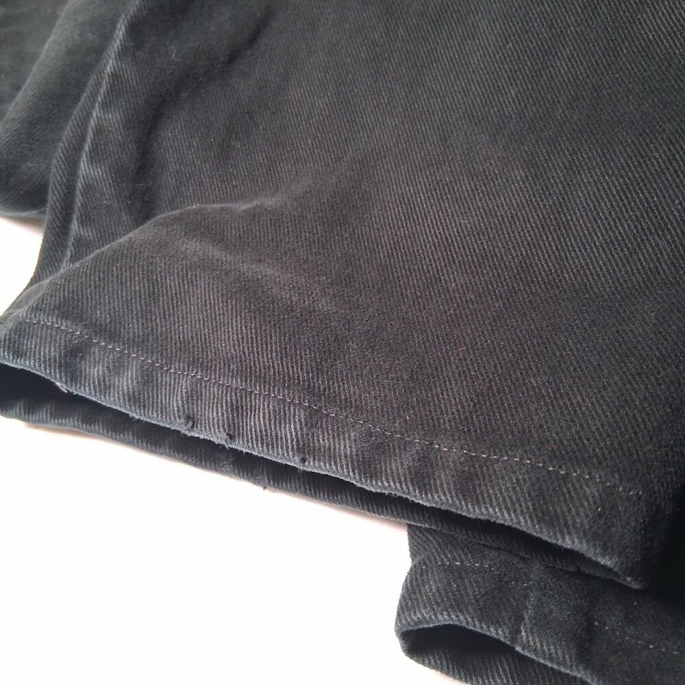 Vintage Lauren Ralph Lauren Jeans Size 10 Black Denim High Waist Mom Hong Kong - Picture 12 of 16
